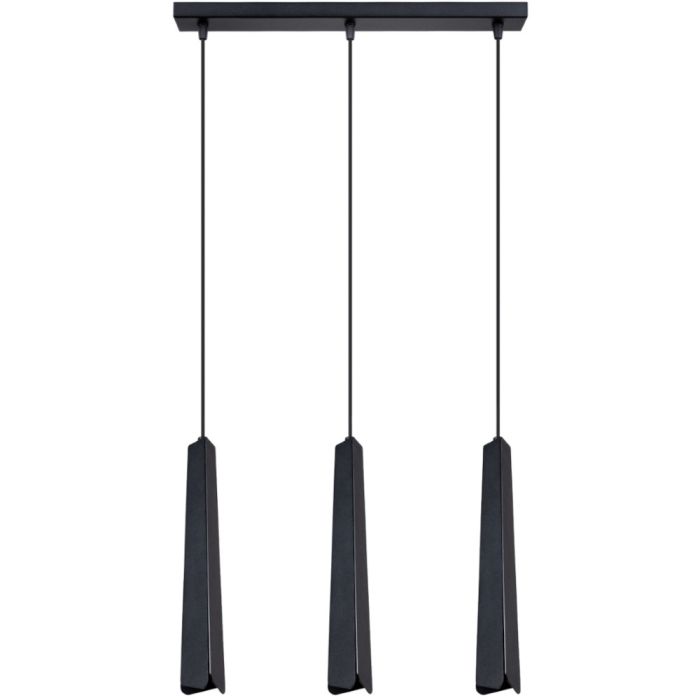 Sollux Prysm SL.1402 zwart metalen hanglamp