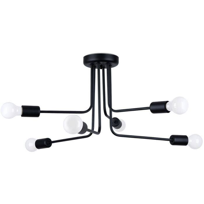 Sollux Norah SL.1452 zwarte plafondlamp