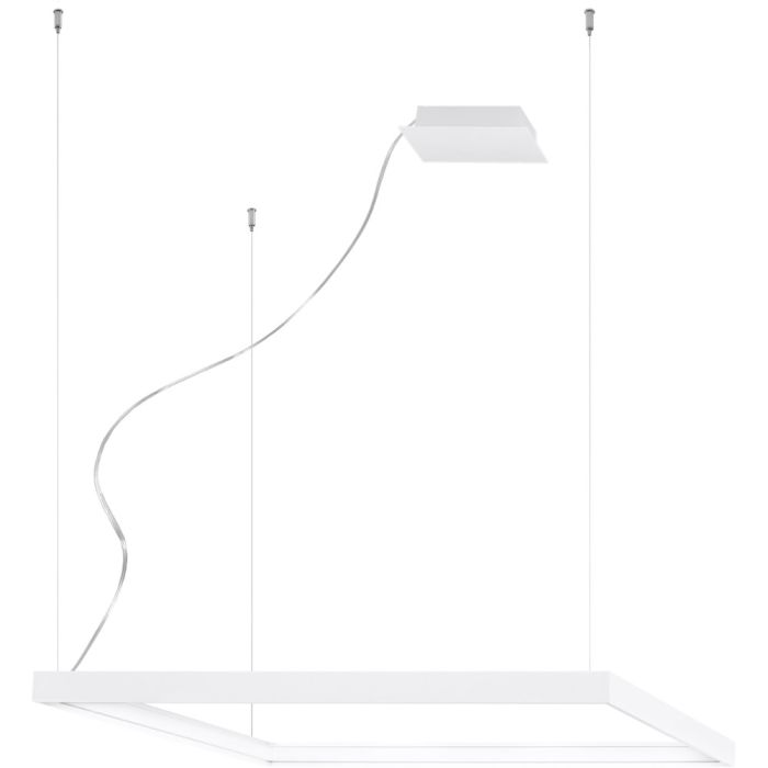 Thoro Nelya TH.147 witte vierkante hanglamp