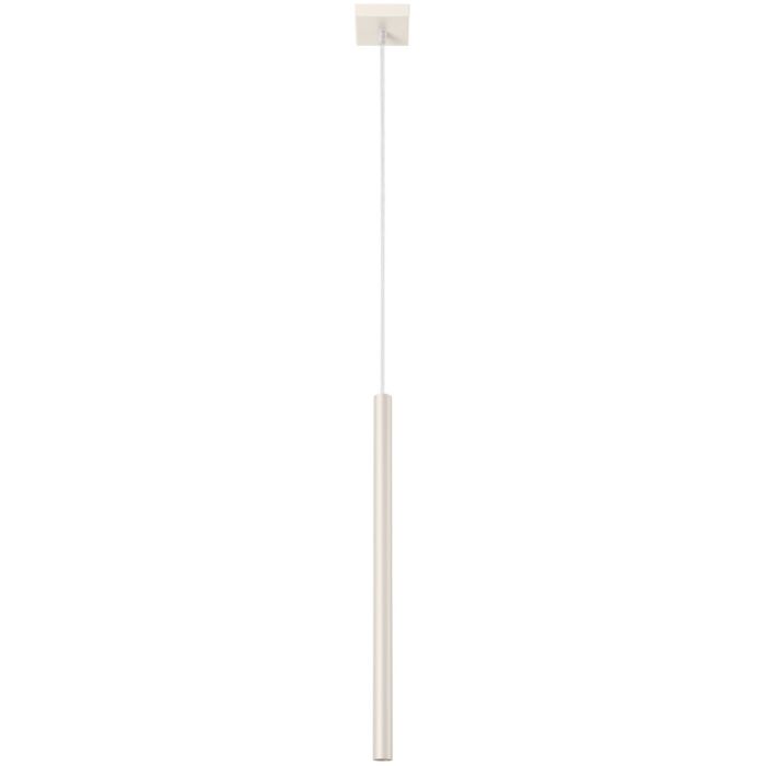 Sollux Pastelo SL.1512 beige buisvormige hanglamp