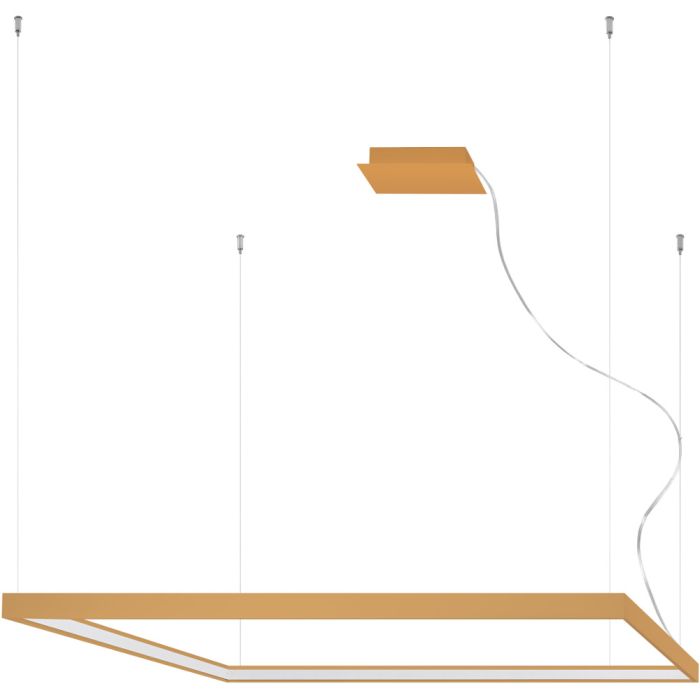 Thoro Nelya TH.155 grote gouden hanglamp