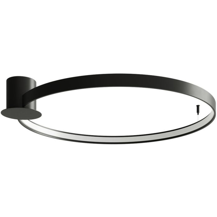 Thoro Rio TH.130 zwarte grote plafondlamp