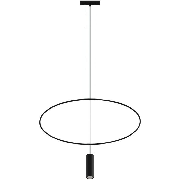 Thoro Holar TH.016 zwarte hanglamp