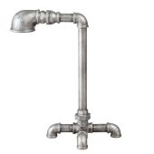 ETH 05-TL3186-54-EOL Tafellamp Pipe zilver 39cm