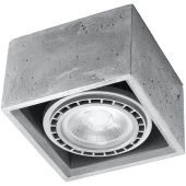Soll SOL0883 Plafondlamp Quatro beton 14cm