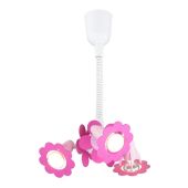 Elobra 123737 (uitlopend) Hanglamp Bloem roze 40cm