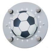 Elobra EL-126691 Plafondlamp Voetbal zilver 50cm 
