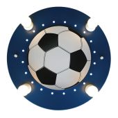 Elobra EL-127766 Plafondlamp Voetbal blauw 50cm 