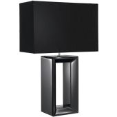 Searchlight SL-EU1610BK Tafellamp Mirror zwart 58cm