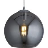 Searchlight SL-1621SM Hanglamp Balls rookglas 25cm