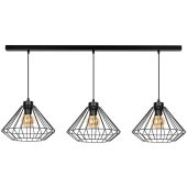 BT BT-187149304 Hanglamp Raquelle zwart 125cm