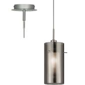 Searchlight SL-2301SM Hanglamp Duo rookglas 13cm