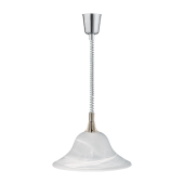 Trio  301700107-TR Hanglamp Viola staal 39cm