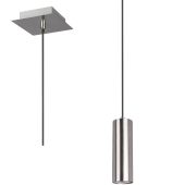 Trio  312400107-TR Hanglamp Marley staal 6cm