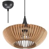 Trio  315900142-TR Hanglamp Colino hout 40cm
