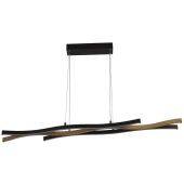 Searchlight SL-32104-1BK Hanglamp Bloom zwart 108cm