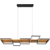 Trio  322910532-TR Hanglamp Harper hout 115cm