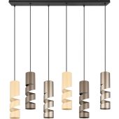 Trio  364000617-TR Hanglamp Stream bruin 100cm