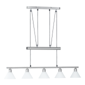 Trio  3751051-07-TR Hanglamp Stamina staal 102cm