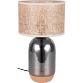 Trio  564990157-TR Tafellamp Tara natuur 43cm