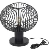 Trio  565790132-TR Tafellamp Gila zwart 37cm