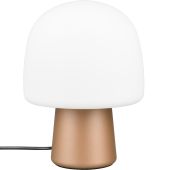 Trio  568200165-TR Tafellamp Steen koffie 27cm