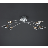 Trio  645810606-TR-EOL Plafonnière 645810606 zwart 96cm