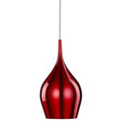 Searchlight SL-6461-12RE Hanglamp Vibrant rood 12cm