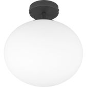 Trio  663100132-TR Plafonniere Fomento zwart 30cm