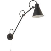 Searchlight SL-7403GY Wandlamp Swing grijs 77cm