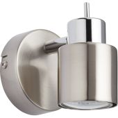 Brilliant 74510/77-BR Spot Andres staal 12cm