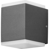 Konstsmide 7991-370-KS Wandlamp Monza antraciet 11cm