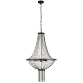 Searchlight SL-86353-5BK Kroonluchter Baguette messing 60cm