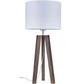 BT BT-94301076 Tafellamp Lotta walnootwit 65cm