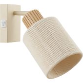 Brilliant 10080/28-BR Wandspot Arlo beige 22cm