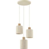 Brilliant 51521/28-BR Hanglamp Arlo beige 40cm