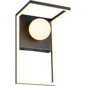 Trio  238170132-TR Wandlamp Arola zwart 30cm