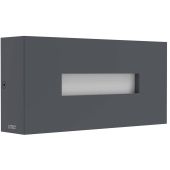 Lutec LT5117002454 Wandlamp Arteo antraciet 23cm