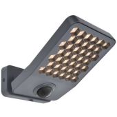 Lutec LT7801607118 Schijnwerper Atlantis zwart 22cm