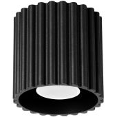 Soll SOL1784 Plafondlamp Aura zwart 10cm