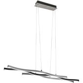 Trio  341210305-TR Hanglamp Blaze aluminium 107cm