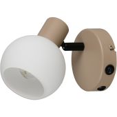 Trio  R86371743-TR Wandspot Boba beige 14cm