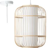 Brilliant 99245/09-BR Hanglamp Bones bamboe 30cm