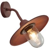 Trio  201760124-TR Wandlamp Brenta roest 32cm