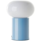 Brilliant 99003/03-BR Tafellamp Knut blauw 27cm