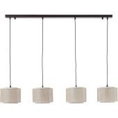 Brilliant 99482/09-BR Hanglamp Odar beige 125cm