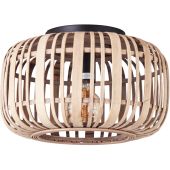 Brilliant 99498/20-BR Plafondlamp Woodrow rotan 32cm