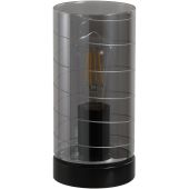 Searchlight SL-EU82329SM Tafellamp Broughton rookglas 23cm