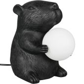 Trio  R56721002-TR Tafellamp Capi zwart 25cm