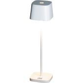 Konstsmide 7829-250-KS Tafellamp Capri wit 25cm